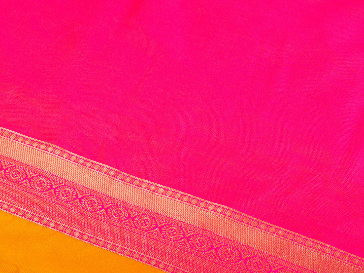 Vibrant Sunset Kanjeevaram Silk Saree