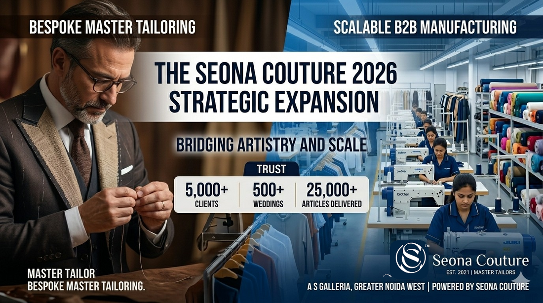 PRESS RELEASE: Seona Couture Announces 2026 Strategic Expansion: Bridging the Gap Between Bespoke Artistry and Scalable Garment Manufacturing