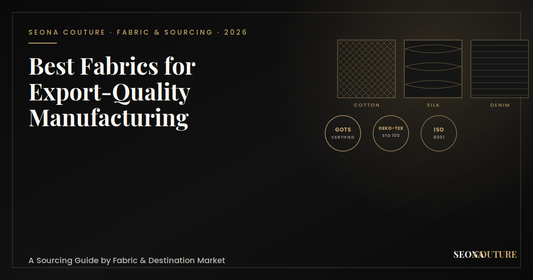 Best Fabrics for Export-Quality Garment Manufacturing from India (2026 Guide)