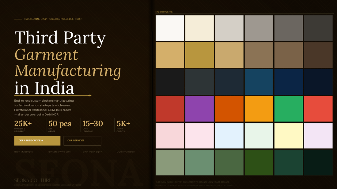 Rise of Third Party Garment Manufacturers in INDIA