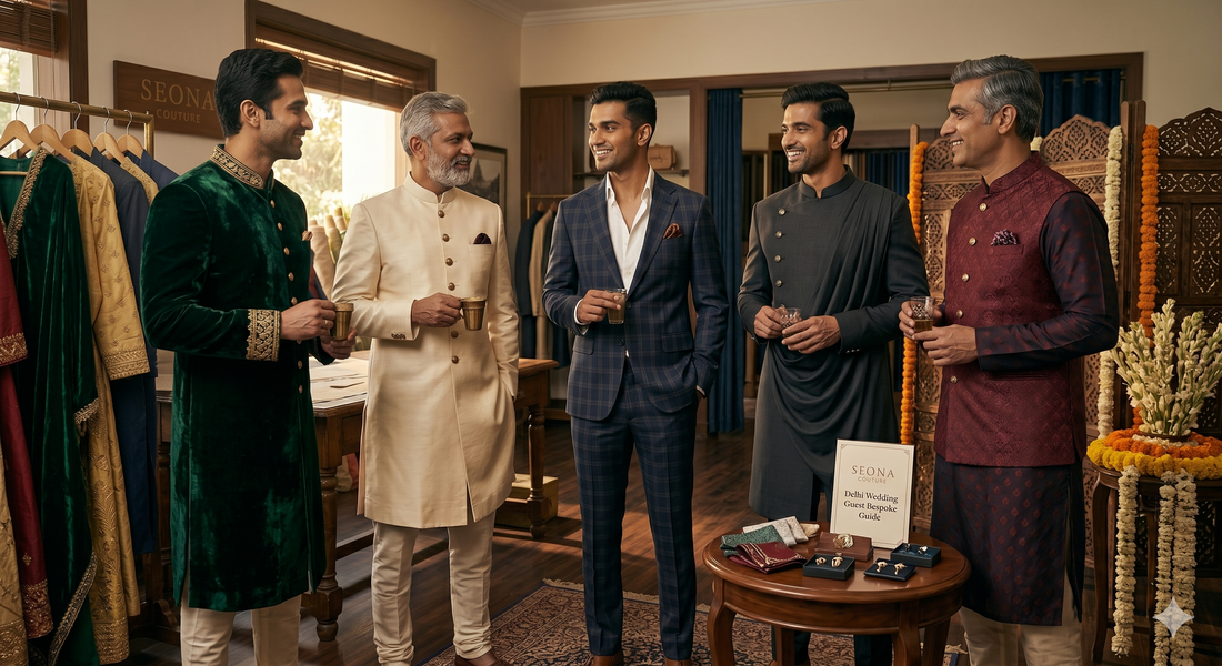 What to Wear to a Delhi Wedding as a Guest — Bespoke Guide