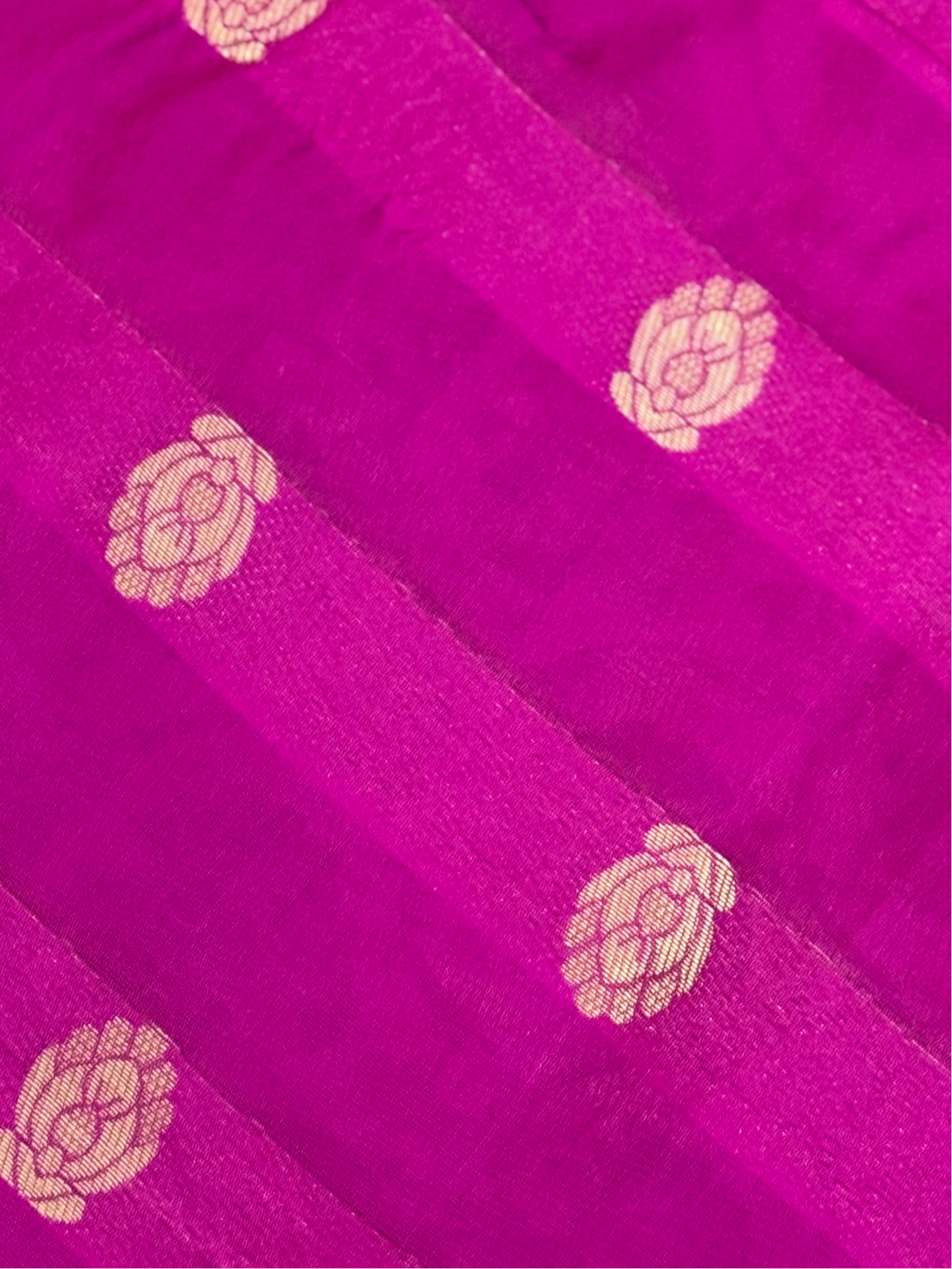 Golden Glow Banarasi Silk Saree